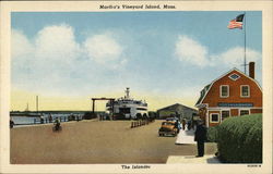 The "Islander" Ferry Martha's Vineyard, MA Postcard Postcard Postcard