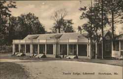 Tourist Lodge, Lakewood Postcard