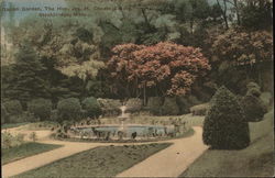 THe Hon. Jos. H. Choate Estate - Italian Garden Postcard