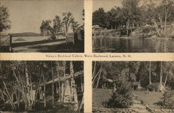 Haley's Birchland Cabins, Weirs Boulevard Laconia, NH Postcard Postcard Postcard