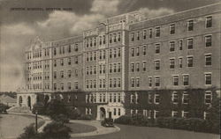 Newton Hospital Massachusetts Postcard Postcard Postcard