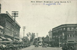 Main Street Riverhead, NY Postcard Postcard Postcard