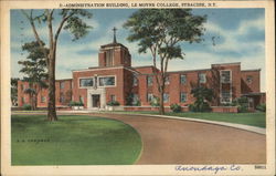 Administration Building, Le Moyne College Syracuse, NY Postcard Postcard Postcard