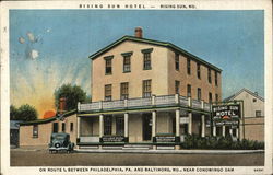 Rising Sun Hotel Postcard