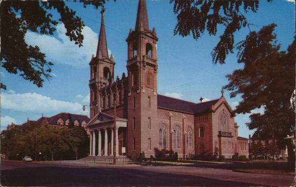 Gonzaga College - Saint Aloysius Church Spokane, WA Postcard