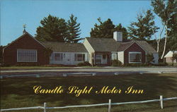 Candle Light Motor Inn and The Coffee Barn Postcard