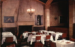 Schrafft's - Dining Room 356 Boylston Street Postcard