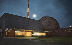 Dresden Atomic Power Station Postcard