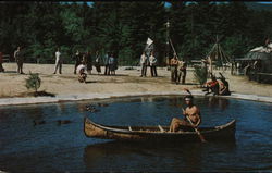 Indian Village Lake George, NY Postcard Postcard Postcard