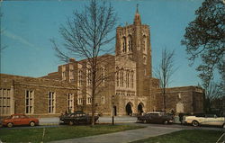 Princeton University - Harvey S. Firestone Memorial Library New Jersey Postcard Postcard Postcard