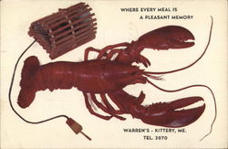 Warren's Lobster House Kittery, ME Postcard Postcard Postcard