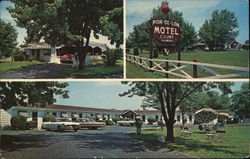 Pon-De-Lon Motel Postcard