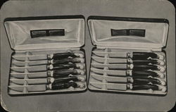 Sheffield Steel Knife Sets Postcard