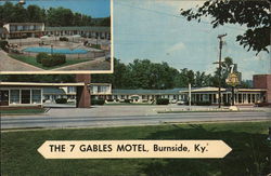 The 7 Gables Motel and Restaurant Postcard