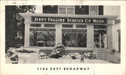 Jerry Diggins' School of Music Louisville, KY Postcard Postcard Postcard