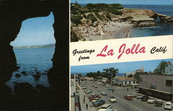 Greetings from La Jolla Postcard