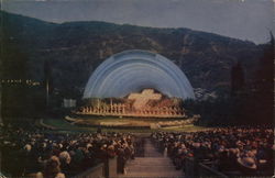 Hollywood Bowl - Easter Sunrise Service Postcard