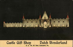 Castle Gift Shop, Dutch Wonderland Lancaster, PA Postcard Postcard Postcard