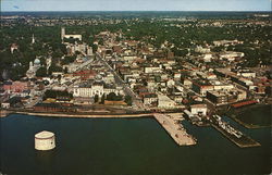 Aerial View of City Kingston, ON Canada Ontario Postcard Postcard Postcard