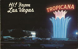 The Tropicana Hotel Las Vegas, NV Postcard Postcard Postcard