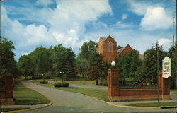 Muskingum College - Entrance New Concord, OH Postcard Postcard Postcard