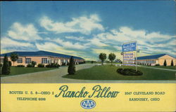 Rancho Pillow Sandusky, OH Postcard Postcard Postcard