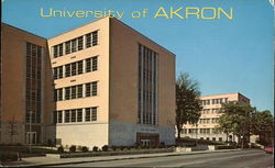 University of Akron - College of Law & Business Administration Building Ohio Postcard Postcard Postcard