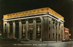 The Piqua National Bank and Trust Company Postcard