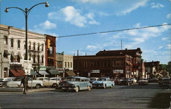 Looking South on Market Street Wooster, OH Postcard Postcard Postcard