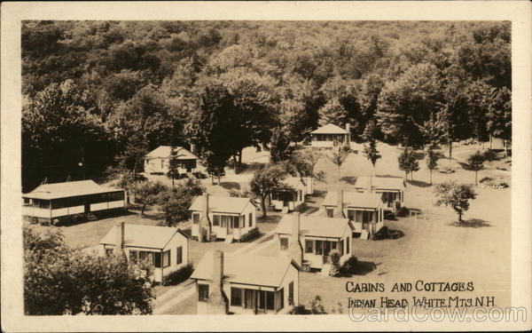 Cabins And Cottages Indian Head White Mountains Nh Postcard