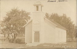 Christian Church at Atalissa Iowa Postcard Postcard Postcard