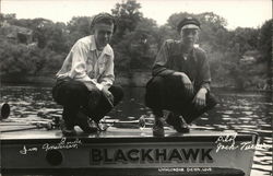 Sailors for the "Blackhawk" Boat Wisconsin Dells, WI Postcard Postcard Postcard