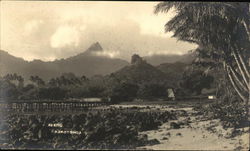 Avatiu Rarotonga, The Cook Islands South Pacific Postcard Postcard Postcard