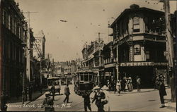 Manners Street Wellington, New Zealand Postcard Postcard Postcard