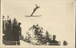 Kronprins Olav Ski Jumping Norway Postcard Postcard Postcard