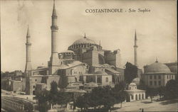 Hagia Sophia Istanbul, Turkey Greece, Turkey, Balkan States Postcard Postcard Postcard