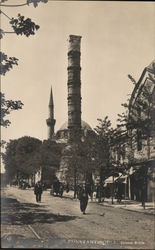 Column of Constantine or Burnt Column Postcard