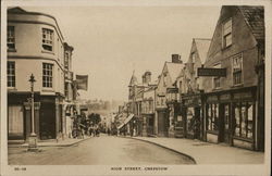 High Street Chepstow, Wales Postcard Postcard Postcard