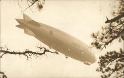 US Navy Blimp Postcard