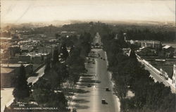 Paseo de la Reforma Postcard