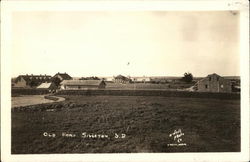 Old Fort Sisseton Lake City, SD Postcard Postcard Postcard