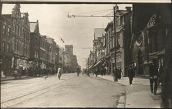 City Street Scene Wolverehampton, England Postcard Postcard Postcard