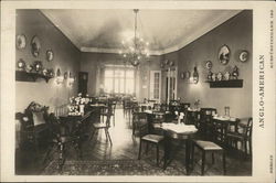 Dining Room at Anglo-American Berlin, Germany Postcard Postcard Postcard