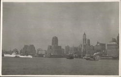 City Harbor View Postcard