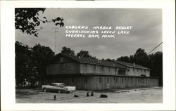 Coborn's Harbor Resort Overlooking Leech Lake Postcard