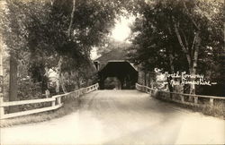 Covered Bridge Postcard