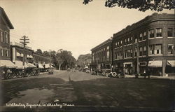 Wellesley Square Massachusetts Postcard Postcard Postcard