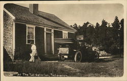 Toll Gate Inn, Touring Car Postcard