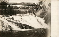 Nubanusit Upper Falls Peterborough, NH Postcard Postcard Postcard