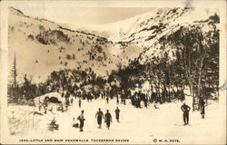 Little and Main Headwalls, Tuckerman Ravine Postcard